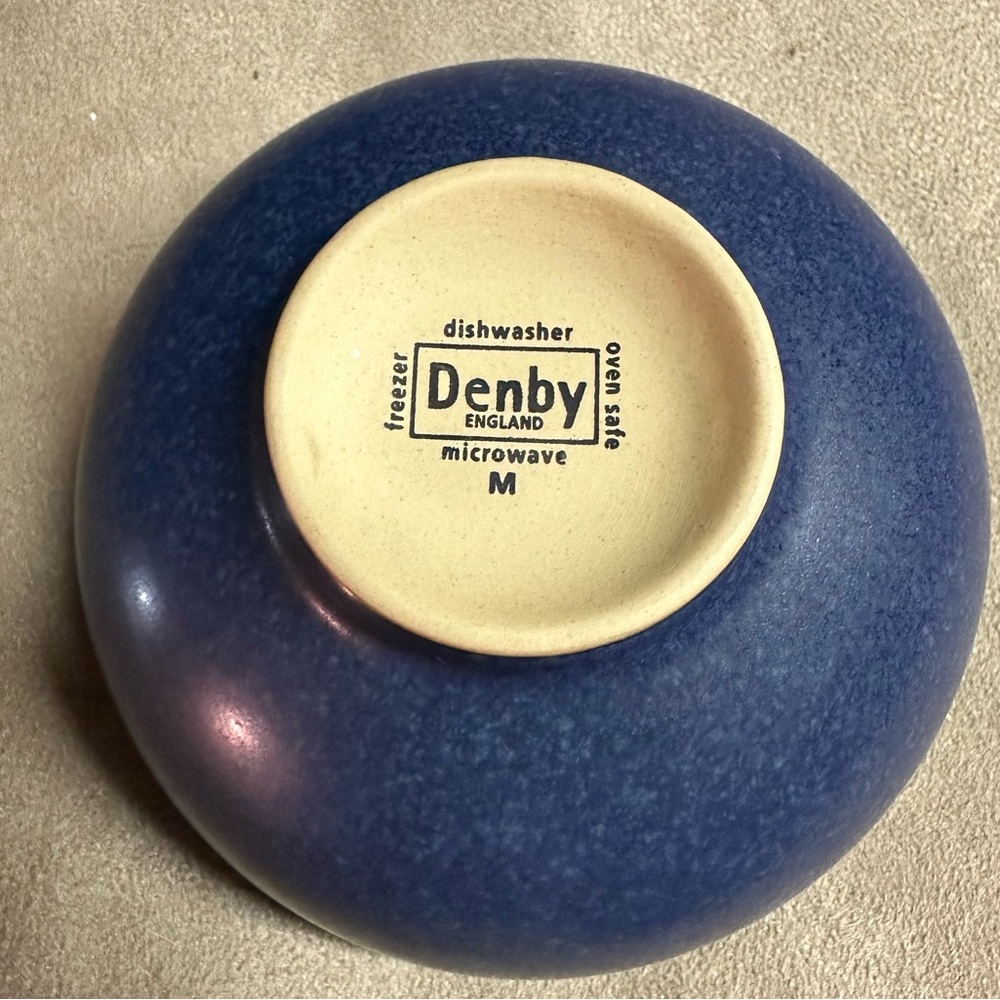 Denby “Denim Collection” discontinued Stoneware Soup/Cereal Bowl